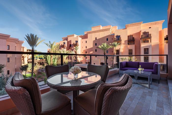 Moevenpick Hotel Mansour Eddahbi Marrakech Марракеш Номер фото The view from the rooftop terrace